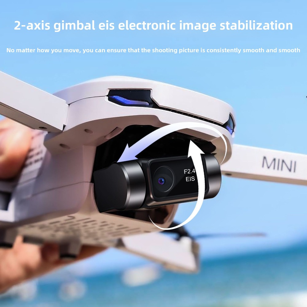Drone Gimbal Mount - Global MiniX Drohne! 4K UHD &